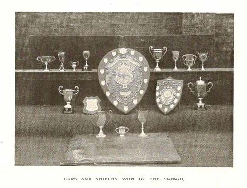1919_cups_shields_won_by_school